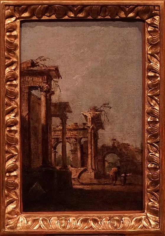 Capriccio con rovine - musée des Beaux, Arts de Reims